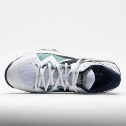 Diadora B.Icon 2 AG Men's White/Black/Blue Corsair 10 Diadora B.Icon 2 AG Men's White/Black/Blue Corsair -Wilson Tennis Club Shop 117017 2