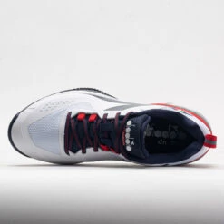 Diadora Blushield Torneo 2 Clay Men's White/Corsair/Fiery Red -Wilson Tennis Club Shop 117026 2