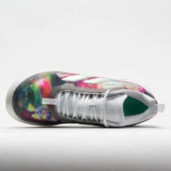 Adidas AvaCourt Women's White/Silver Metallic/Pulse Mint -Wilson Tennis Club Shop 117045 2