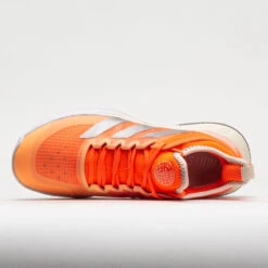 Adidas Adizero Ubersonic 4 Women's Solar Orange/Taupe/Ecru Tint -Wilson Tennis Club Shop 117053 2