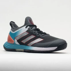 Adidas Adizero Ubersonic 4 Women's Grey/Silver Metallic/Better Scarlet 12 Adidas Adizero Ubersonic 4 Women's Grey/Silver Metallic/Better Scarlet -Wilson Tennis Club Shop 117054 5