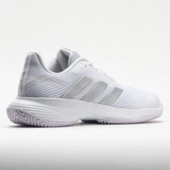 Adidas CourtJam Control Women's White/Silver Metallic/White -Wilson Tennis Club Shop 117075 6
