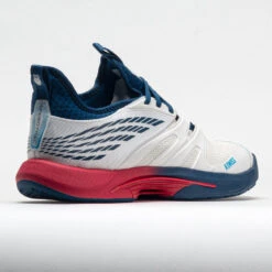 K-Swiss Speedtrac Men's Blanc De Blanc/Blue Opal/Lollipop -Wilson Tennis Club Shop 117121 6