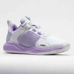 K-Swiss Ultrashot Team Women's White/Purple Rose/Moonless Night -Wilson Tennis Club Shop 117137 5