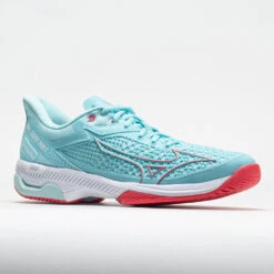 Mizuno Wave Exceed Tour 5 AC Women's Tanager Turpuoise/Paradise Pink 12 Mizuno Wave Exceed Tour 5 AC Women's Tanager Turpuoise/Paradise Pink -Wilson Tennis Club Shop 117140 5