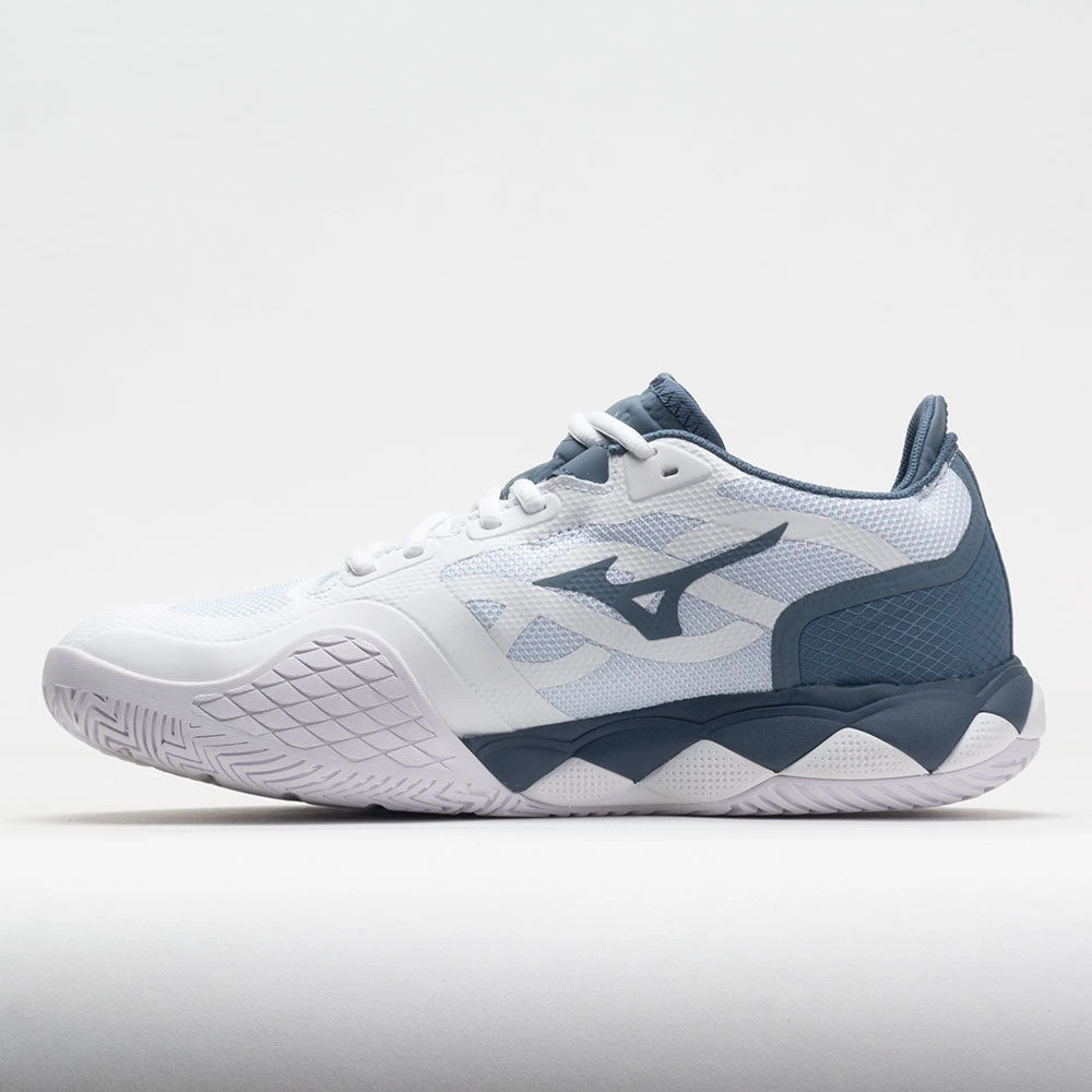 Mizuno Wave Enforce Tour AC Men's White/China Blue 4 Mizuno Wave Enforce Tour AC Men's White/China Blue - Image 2