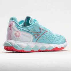 Mizuno Wave Enforce Tour AC Women's TanagerTurquoise/Paradise Pink -Wilson Tennis Club Shop 117144 6