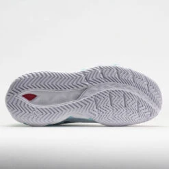 Mizuno Wave Enforce Tour AC Women's White/Tanager Turquoise -Wilson Tennis Club Shop 117145 4