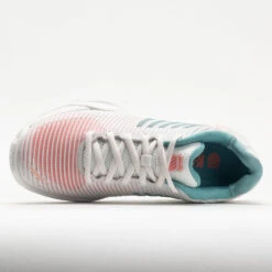 K-Swiss Hypercourt Express 2 Women's Blanc De Blanc/Nile Blue/Desert -Wilson Tennis Club Shop 117153 2