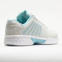 K-Swiss Hypercourt Express 2 Women's Vaporous Gray/White/Blue Glow 13 K-Swiss Hypercourt Express 2 Women's Vaporous Gray/White/Blue Glow -Wilson Tennis Club Shop 117154 6