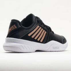 K-Swiss Court Express Women's Black/White/Rose Gold -Wilson Tennis Club Shop 117159 6