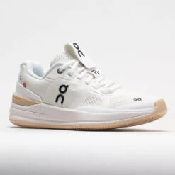 On Running On The Roger Pro Clay Women's White/Savannah -Wilson Tennis Club Shop 117243 5
