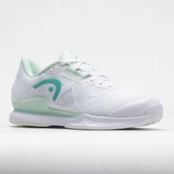 HEAD Sprint Pro 3.5 Women's White/Aqua -Wilson Tennis Club Shop 117293 5