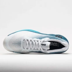 Wilson Rush Pro 4.0 Clay Men's White/Blue Coral/Blue Atoll 10 Wilson Rush Pro 4.0 Clay Men's White/Blue Coral/Blue Atoll -Wilson Tennis Club Shop 117516 2