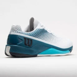 Wilson Rush Pro 4.0 Clay Men's White/Blue Coral/Blue Atoll 13 Wilson Rush Pro 4.0 Clay Men's White/Blue Coral/Blue Atoll -Wilson Tennis Club Shop 117516 6