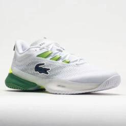 Lacoste AG-LT 23 Ultra Women's White/Green/Yellow -Wilson Tennis Club Shop 117604 5