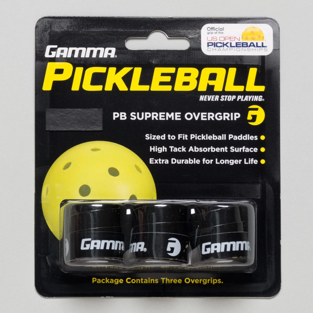 Gamma Pickleball Supreme Overgrip 3 Gamma Pickleball Supreme Overgrip