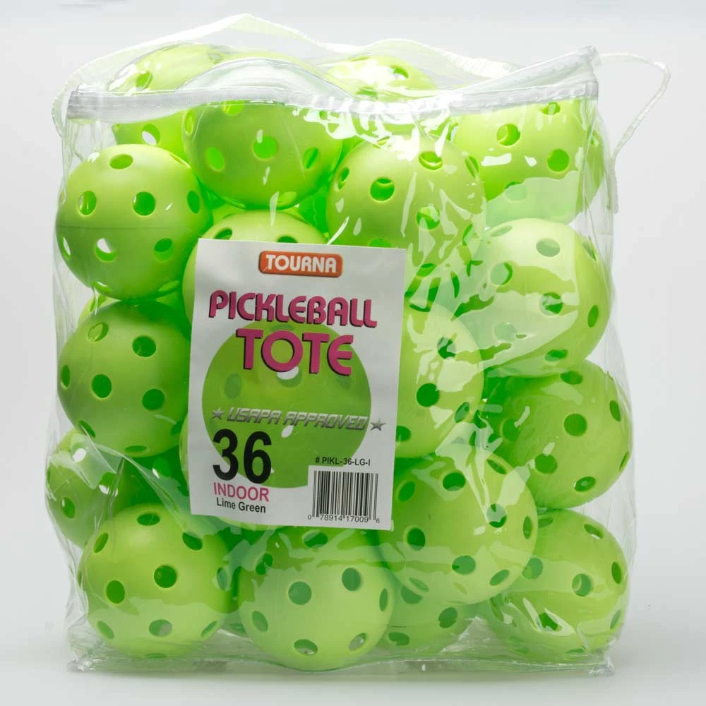 Tourna Strike Indoor Pickleballs 36 Count Tote 3 Tourna Strike Indoor Pickleballs 36 Count Tote