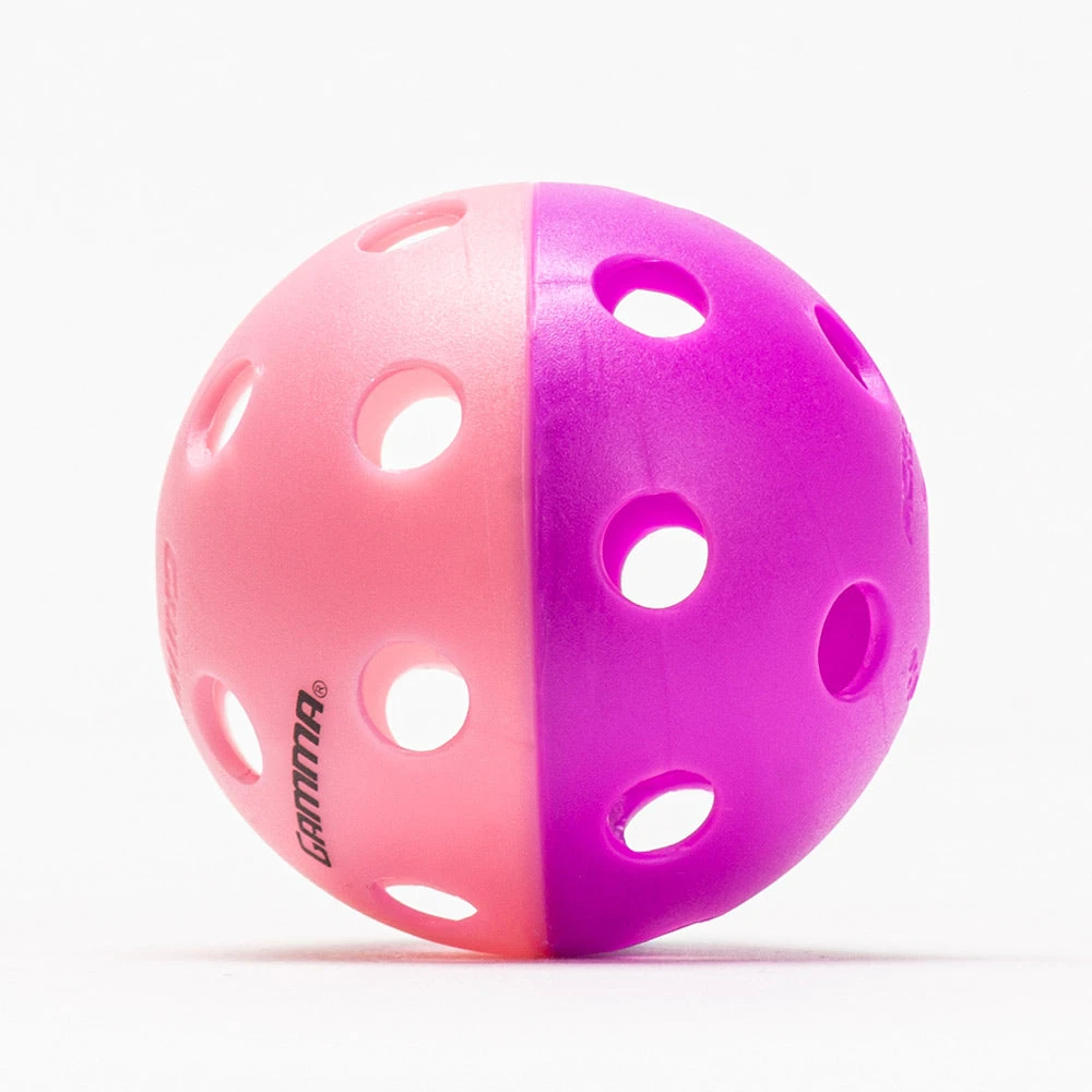 Gamma Two Tone Pickleball Indoor Training Balls 12 Pack 4 Gamma Two Tone Pickleball Indoor Training Balls 12 Pack - Image 2