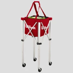 Wilson Tennis Teaching Cart With Red Bag -Wilson Tennis Club Shop 500245 3