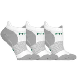 Fitsok F4 Tech No Show Socks 3 Pack -Wilson Tennis Club Shop 650781 100 2