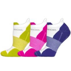 Fitsok F4 Tech No Show Socks 3 Pack -Wilson Tennis Club Shop 650781 555 1