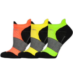 Fitsok F4 Tech No Show Socks 3 Pack -Wilson Tennis Club Shop 650781 777 1