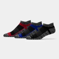 Saucony Inferno No Show Tab Socks 3 Pack -Wilson Tennis Club Shop 650965 067 1 8ad940e5 0250 4ea7 8e19 1369001ece67
