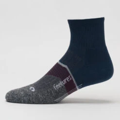 Feetures Elite Light Cushion Quarter Socks -Wilson Tennis Club Shop 651082 305 1
