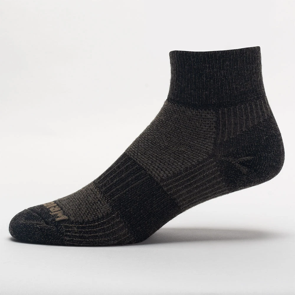 WrightSock Merino Double Layer Coolmesh II Quarter Socks 5 WrightSock Merino Double Layer Coolmesh II Quarter Socks - Image 3
