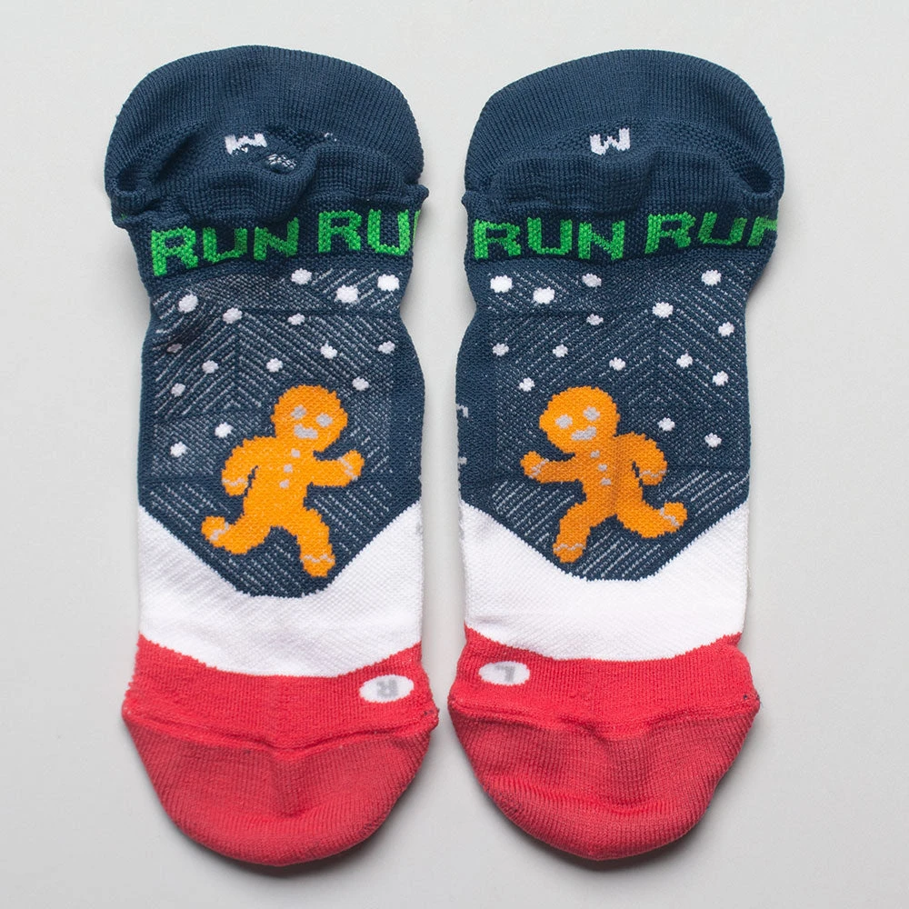 Feetures Elite Light Cushion No Show Tab Gingerbread Edition Socks 4 Feetures Elite Light Cushion No Show Tab Gingerbread Edition Socks - Image 2