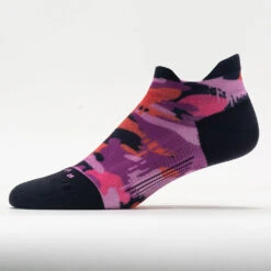 Feetures Elite Light Cushion No Show Tab Camo Splash Socks -Wilson Tennis Club Shop 651306 608 1