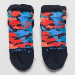 Feetures Elite Light Cushion No Show Tab Camo Splash Socks -Wilson Tennis Club Shop 651306 609 2