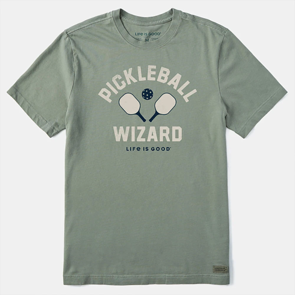 Life Is Good Pickleball Wizard Tee Men's 3 Life Is Good Pickleball Wizard Tee Men's