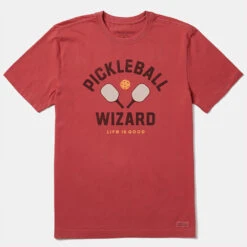 Life Is Good Pickleball Wizard Tee Men's 8 Life Is Good Pickleball Wizard Tee Men's -Wilson Tennis Club Shop 700628 660 1