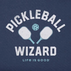 Life Is Good Pickleball Wizard Tee Women's -Wilson Tennis Club Shop 700629 819 2