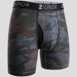 2UNDR Swing Shift 6" Boxer Briefs Patterns