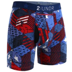 2UNDR Swing Shift 6" Boxer Briefs Patterns -Wilson Tennis Club Shop 756827 101 1