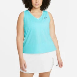 Nike Victory V-Neck Tank Spring 2021 Women's -Wilson Tennis Club Shop 757963 482 1