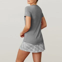 Fila Essentials Short Sleeve V-Neck Women's -Wilson Tennis Club Shop 758052 073 2