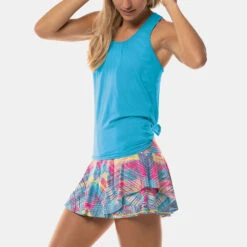 Lucky In Love Tie Back Tank Women's -Wilson Tennis Club Shop 758069 410 1