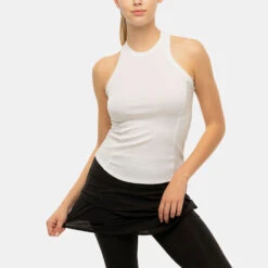 Lucky In Love One Love Rib Tank Women's -Wilson Tennis Club Shop 758071 110 1