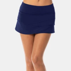 Lucky In Love Scallop Skirt Women's -Wilson Tennis Club Shop 758079 401 1