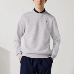 Lacoste Core Performance Crew Sweatshirt Men's 7 Lacoste Core Performance Crew Sweatshirt Men's -Wilson Tennis Club Shop 758185 9ya 1