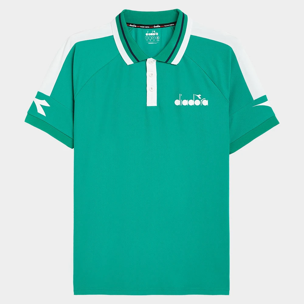Diadora Short Sleeve Polo Icon Men's 5 Diadora Short Sleeve Polo Icon Men's - Image 3