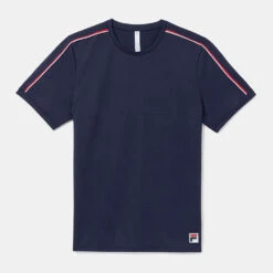 Fila Heritage Essentials Jacquard Crew Men's 10 Fila Heritage Essentials Jacquard Crew Men's -Wilson Tennis Club Shop 758219 412 1