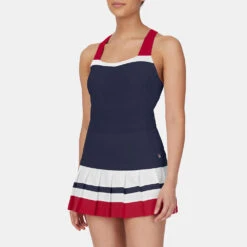Fila Heritage Essentials Racerback Tank Women's 8 Fila Heritage Essentials Racerback Tank Women's -Wilson Tennis Club Shop 758227 412 1