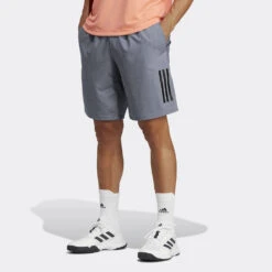 Adidas Club 3-Stripe Short 9" 2023 Men's -Wilson Tennis Club Shop 758243 423 1